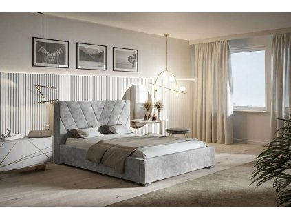 Čalúnená manželská posteľ AYDEN 160 x 200