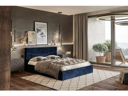 Čalúnená manželská posteľ ESTER 160 x 200