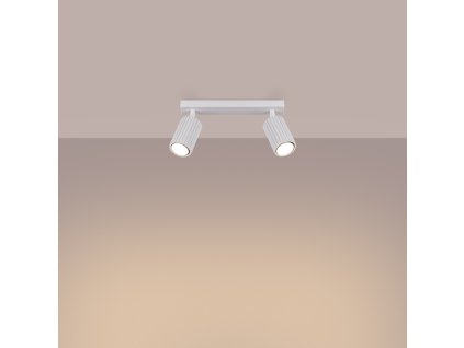 Stropné svietidlo KARBON 2 biele