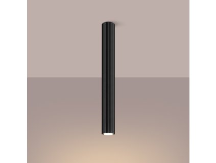 Stropné svietidlo KARBON 60 čierne