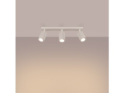 Stropné svietidlo KARBON 3L béžové