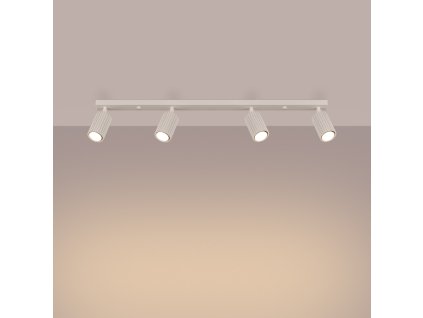 Stropné svietidlo KARBON 4L béžové