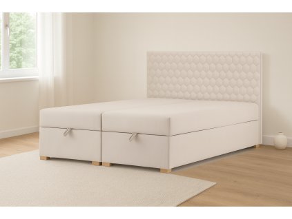 kontinentalna manzelska postel lara 180 x 200 cm