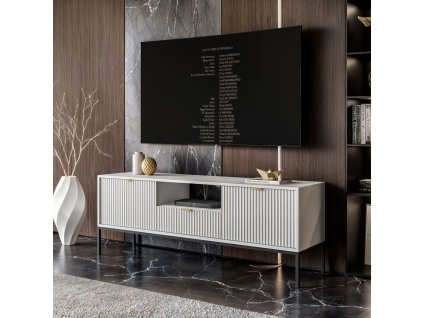 TV stolík CORA biela