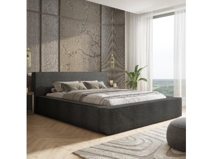 Čalúnená posteľ LILI 160 x 200 v látke Quelle 92