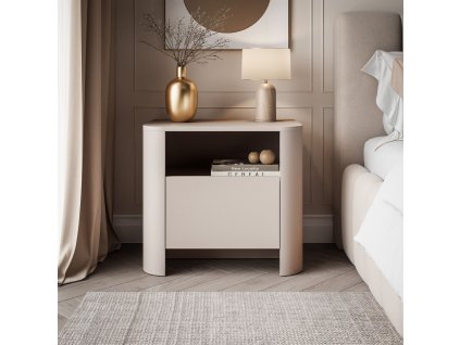 Nočný stolík HARLEM kašmír
