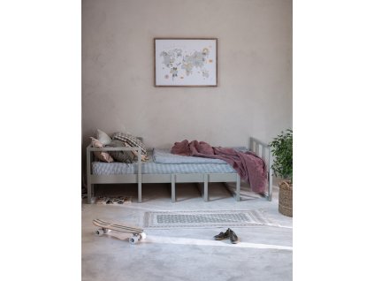 Detská posteľ DAYANA eukalyptus 90 x 200