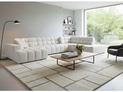 Moderná dizajnová sedačka ESTHER U