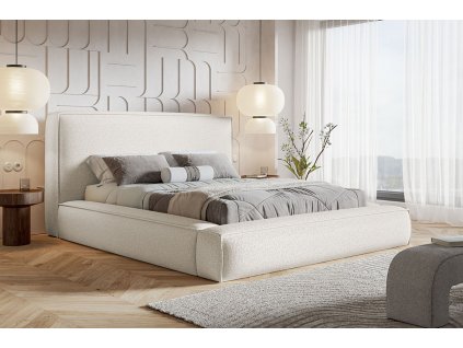 Dizajnová čalúnená posteľ PROMISE 140 x 200