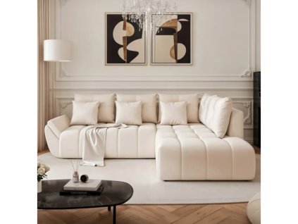 Rohová dizajnová sedačka LORENZO