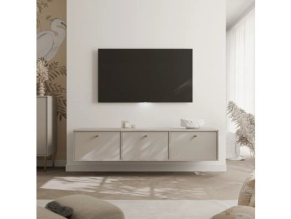 TV stolík RAY závesná 180cm béžová