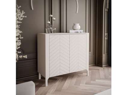 Moderná komoda MARCIUS 103cm kašmír