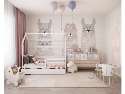 Detská domčeková posteľ JANIE plus