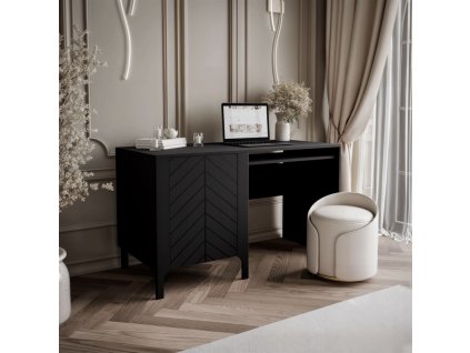 Toaletný stolík MARCIUS čierny