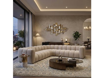 Moderná modulárna sedačka NADIA