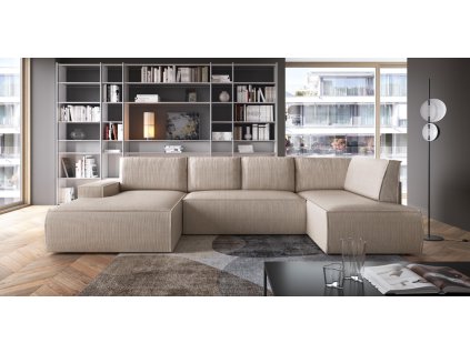 Dizajnová moderná sedačka EMBERY U