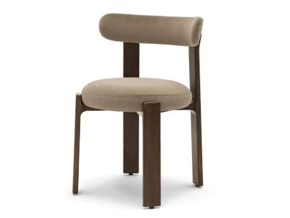 Dizajnová stolička VERA svetlohnedá