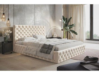 Moderná čalúnená posteľ SEMIH 180 x 200