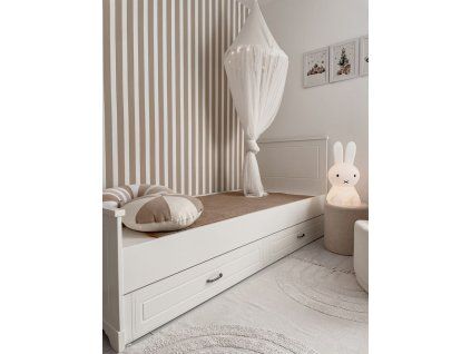 Detská posteľ DAMLA 90 x 200 biela
