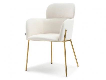 dizajnova stolička ria bežova so zlatymi nohami.png1