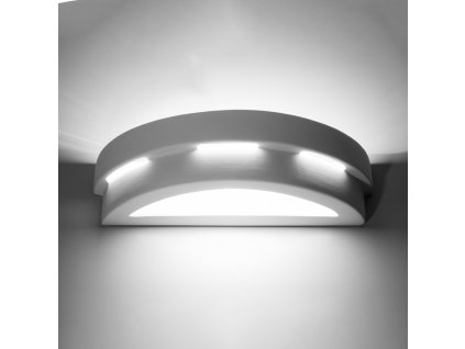 Nástenné keramické svietidlo HELIOS