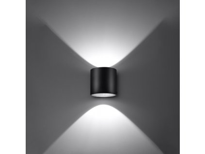 Nástenné svietidlo ORBIS 1 čierne