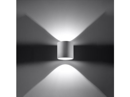 Nástenné svietidlo ORBIS 1 biele