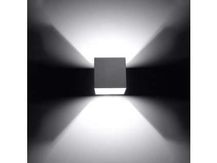 Nástenné svietidlo QUAD 1 sivé