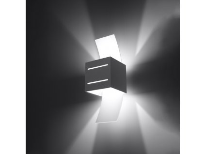 Nástenné svietidlo LORETO sivé