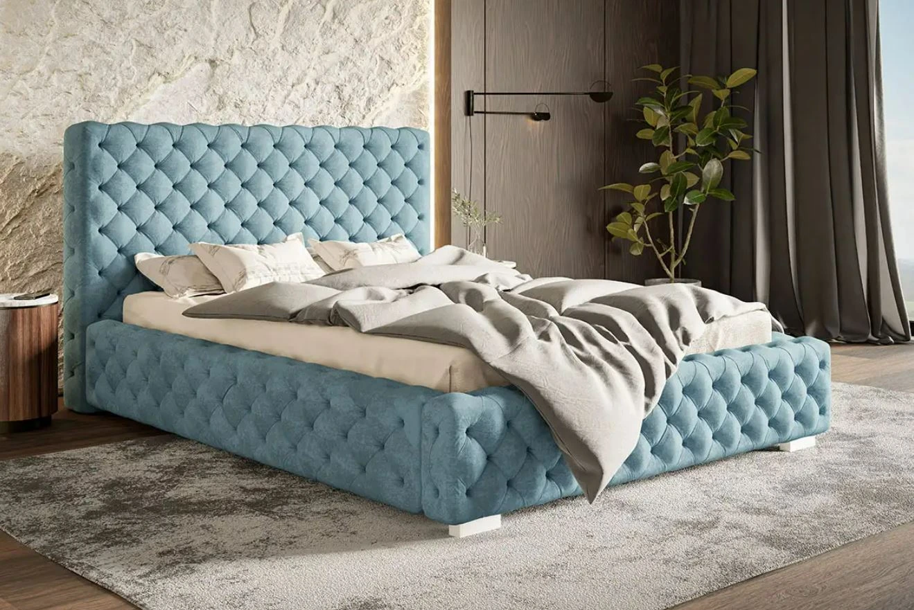 CatN Luxusná manželská posteľ OLIVE 160 x 200