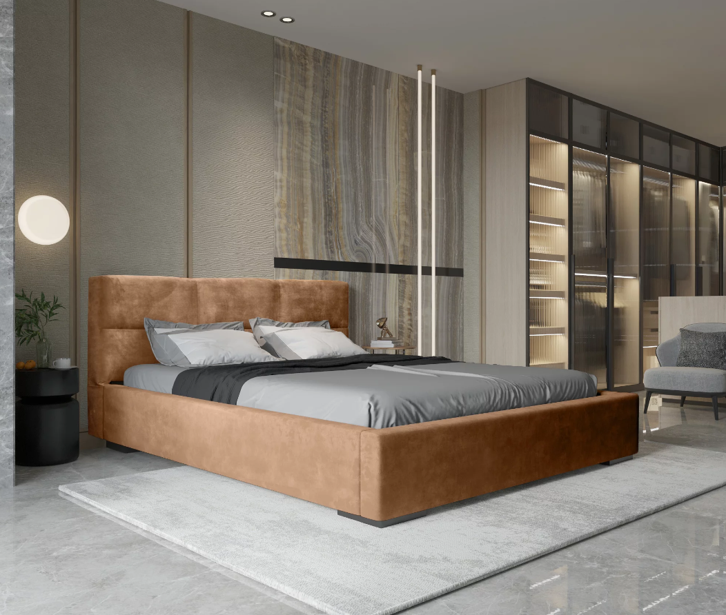 CatN Čalúnená posteľ SALLY 160cm x 200cm