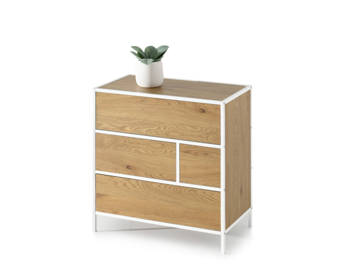 Catalina Komoda DOWD dub + biela 70 cm