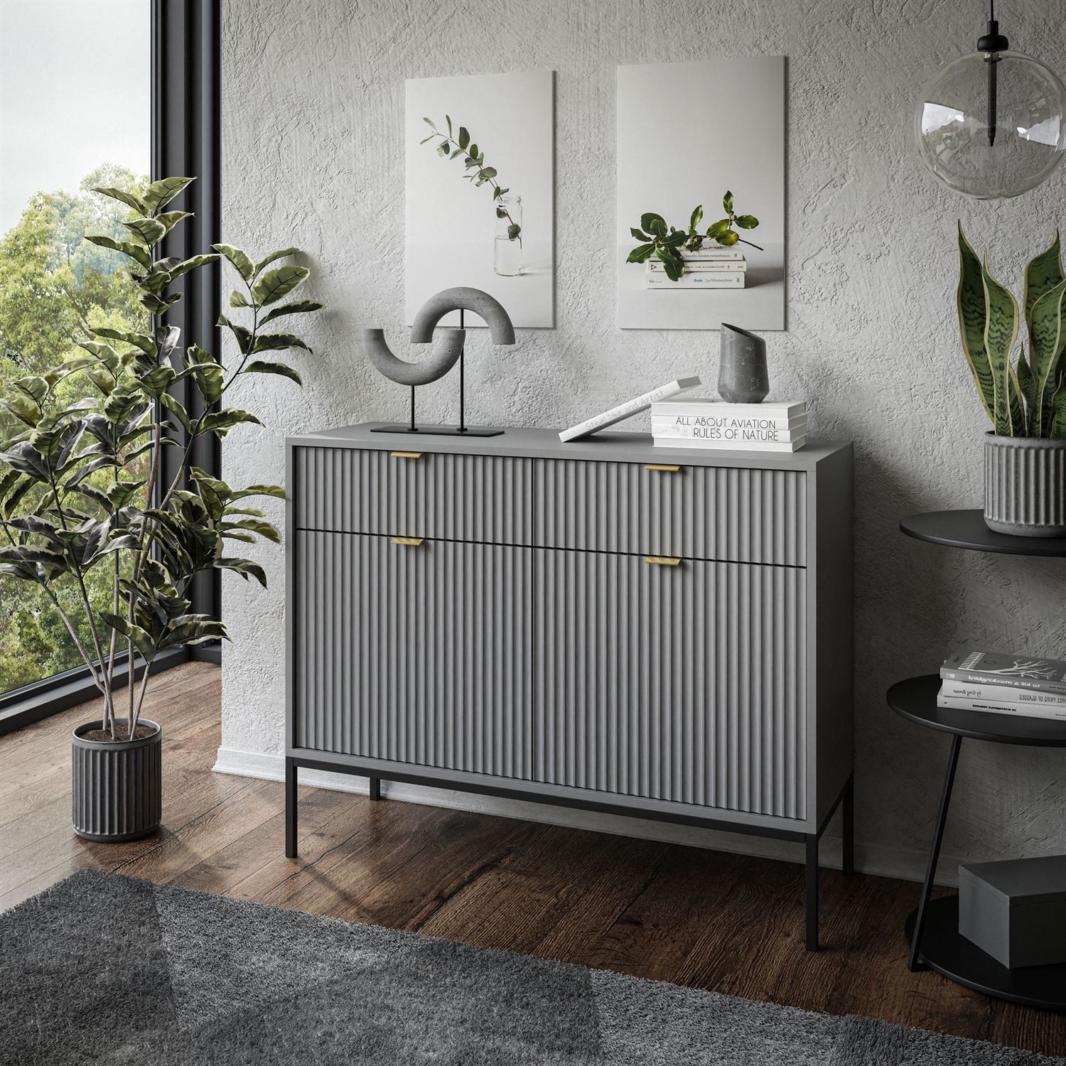 Fotografia produktu: Komoda CORA šedá matná 104 cm