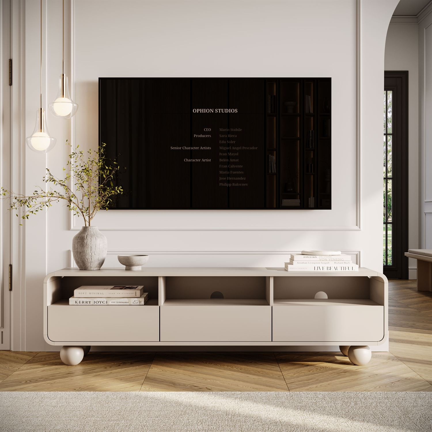 Fotografia produktu: TV stolík PASCAL 160 cm