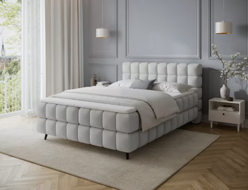 CatN Kontinentálna moderná posteľ SABINA 180 x 200