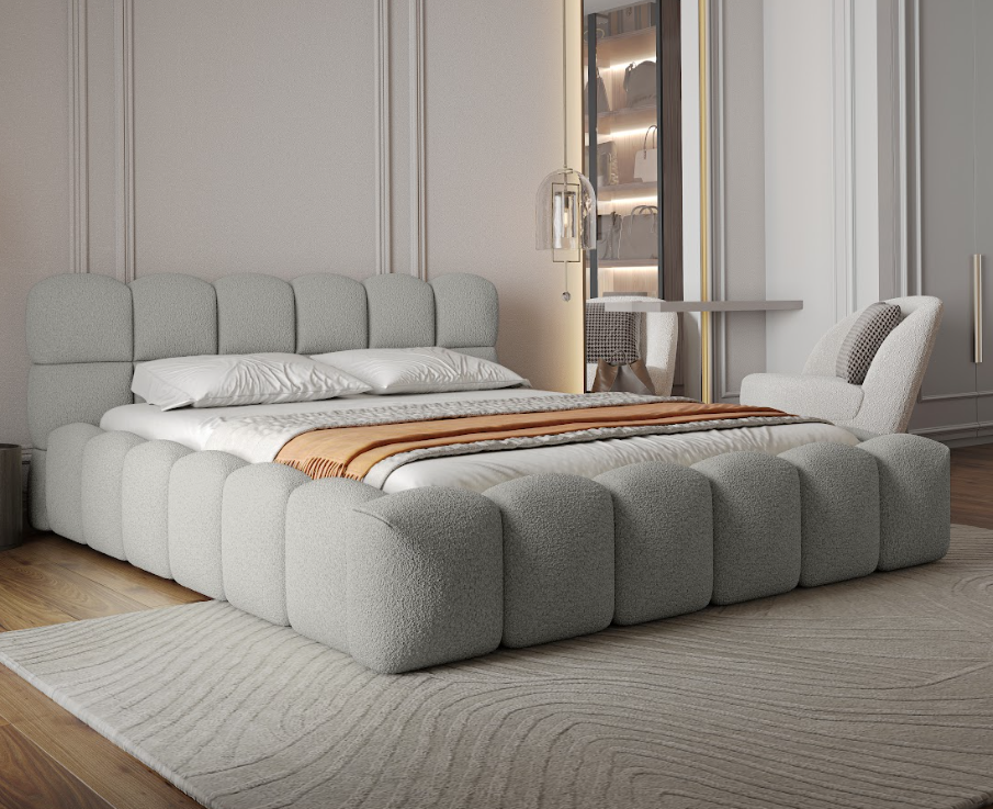 CatN Čalúnená posteľ LEA SLIM 200 x 200