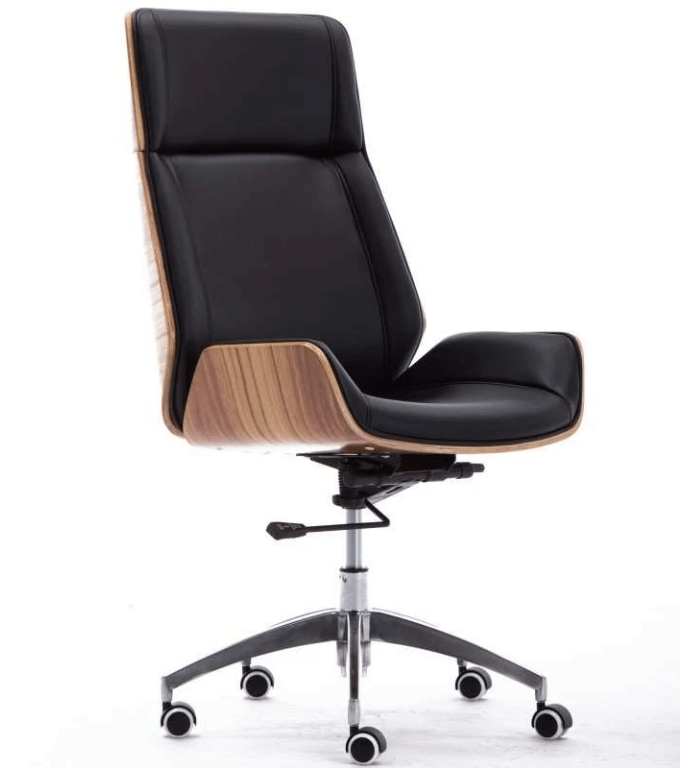 Kancelárska stolička BERLIN, orech - čierna