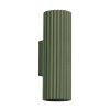 Nástenné svietidlo KARBON 20 olivovo zelené