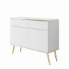 Komoda BOSTON biela 107cm
