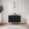 Komoda BOSTON čierna 107cm