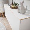 Komoda BOSTON biela 160cm