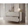 Dizajnová komoda HAYDEN biela 150 cm