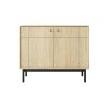 Dizajnová komoda BRIELLE dub
