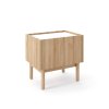 Nočný stolík CORALINE dub riviera