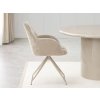 Otočná jedálenská stolička AISHE béžová