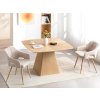 Dizajnový jedálenský stôl ULRIK dub 120cm