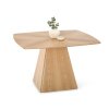 Dizajnový jedálenský stôl ULRIK dub 120cm