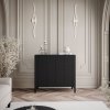 Moderná komoda MARCIUS 103cm čierna