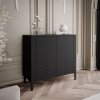 Moderná komoda MARCIUS 103cm čierna