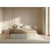 Moderná čalúnená posteľ LORANDO SLIM 180 x 200